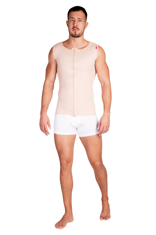 Chaleco de compresión masculino MTmL Comfort - LIPOELASTIC