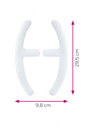 LIPOELASTIC SHEET ANCHOR 9.8 x 29.5 cm - parches de silicona