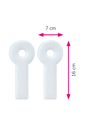 LIPOELASTIC SHEET LOLLIPOP 7 x 16 cm - parches de silicona